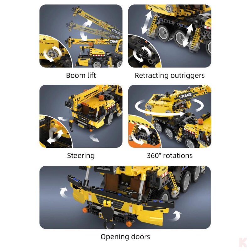 CaDA C65005W Mobiler Kran