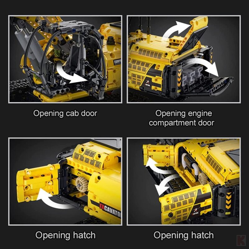 CaDA C61082W Raupenbagger