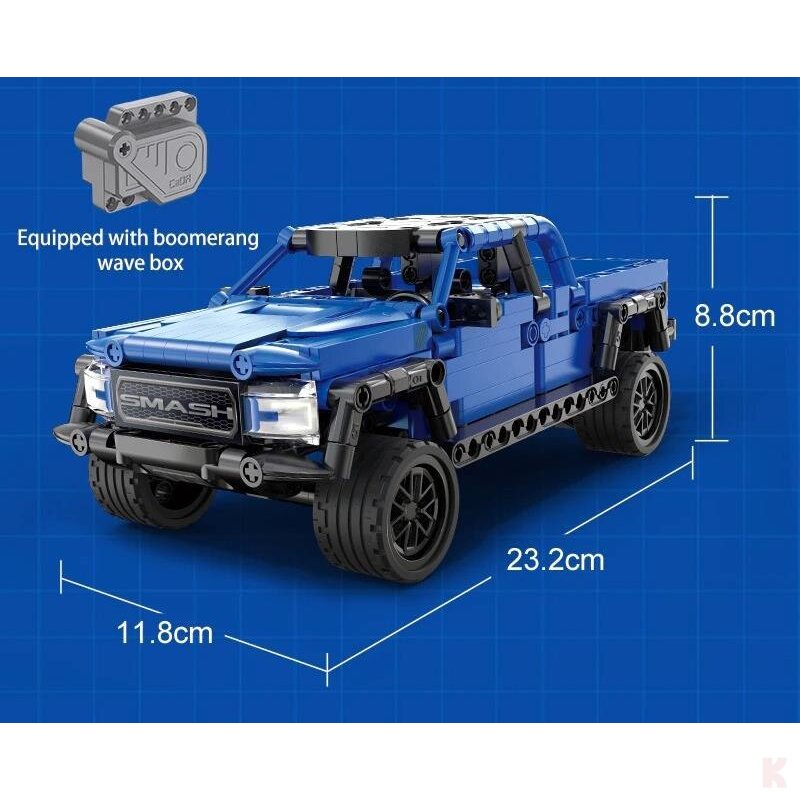 CaDA C52029 Smash Off Roader mit Pullback-Motor