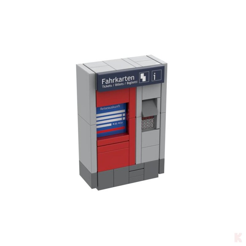 MunichBricks Fahrkartenautomat DB 3er Set