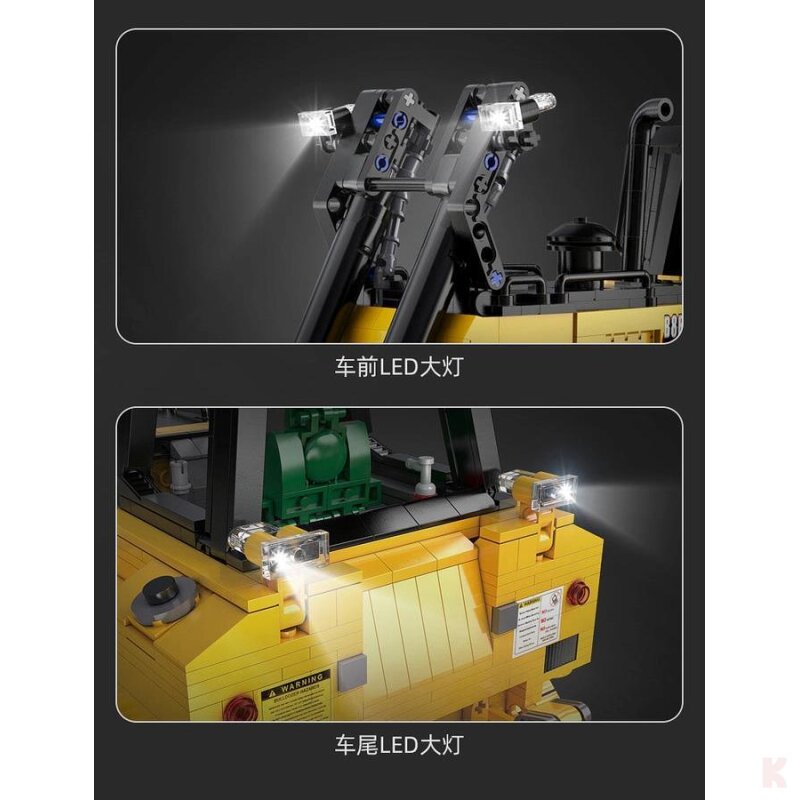 CaDA C61056W Heavy Bulldozer RC