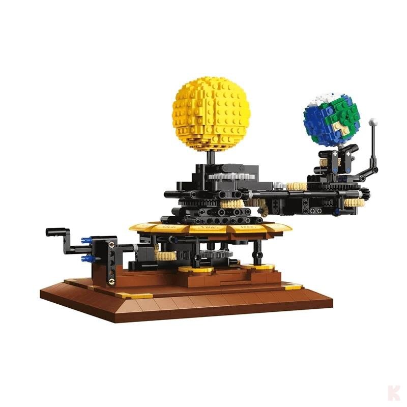 CaDA C71004W Earth, Moon and Sun Orrery Klemmbaustein