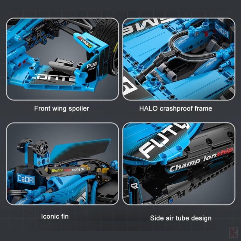 CaDA C64004W Formula Racing Car