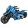 Mould King 23009 Blaues Fly Motorrad Klemmbaustein