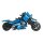 Mould King 23009 Blaues Fly Motorrad