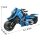 Mould King 23009 Blaues Fly Motorrad