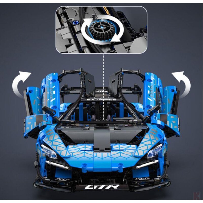 CaDA C63003W Dark Knight GTR Supercar