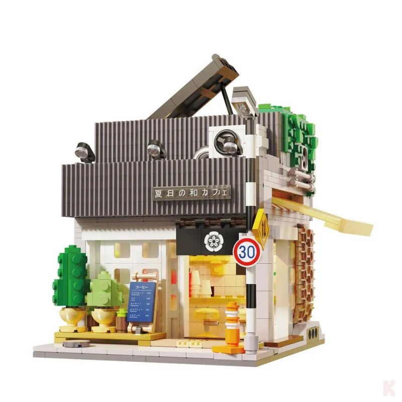 CaDA C66007W Summer Breeze Coffee Shop Klemmbaustein