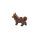 Klemos KL-40112 Klemmbaustein Hund braun