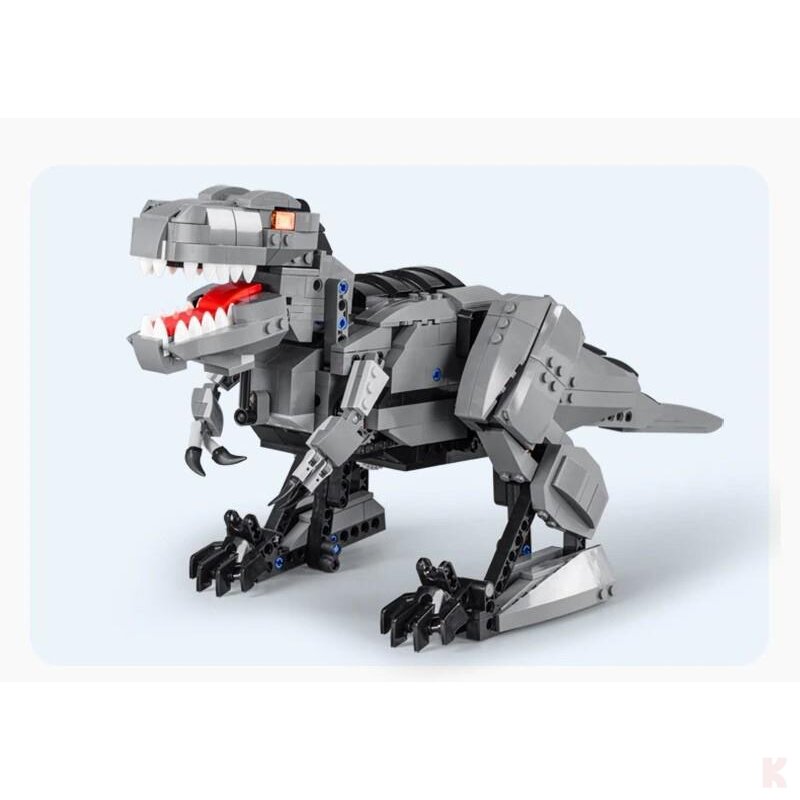CaDA C59006W Jurassic World Dinosaurier T-Rex RC Klemmbaustein