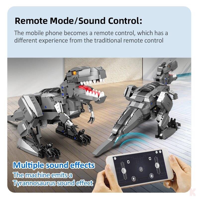 CaDA C59006W Dinosaurier T-Rex RC