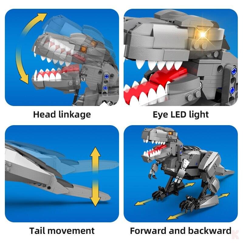 CaDA C59006W Dinosaurier T-Rex RC