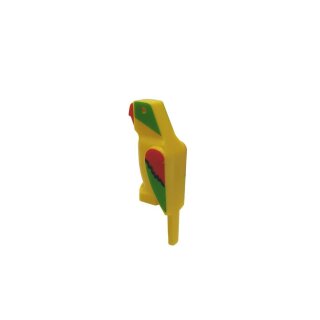 Klemos KL-40121 Klemmbaustein Papagei gelb