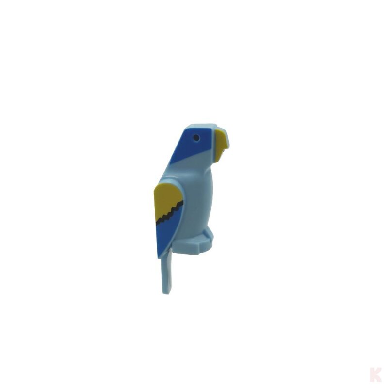 Klemos KL-40122 Klemmbaustein Papagei blau