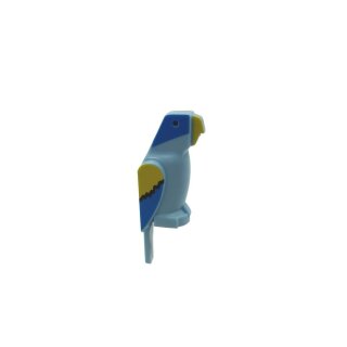 Klemos KL-40122 Klemmbaustein Papagei blau