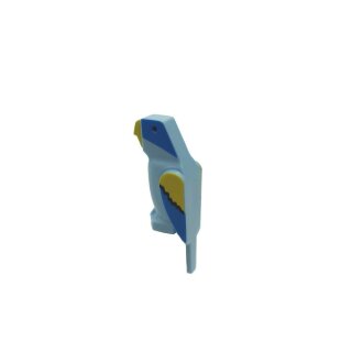 Klemos KL-40122 Klemmbaustein Papagei blau