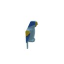 Klemos KL-40122 Klemmbaustein Papagei blau
