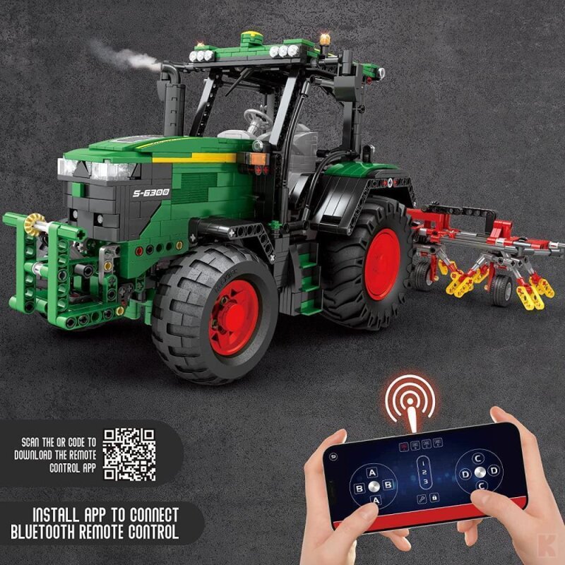 Reobrix 22015 Mechanical Tractor RC