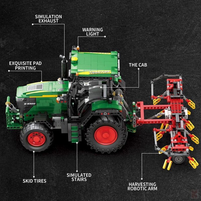 Reobrix 22015 Mechanical Tractor RC
