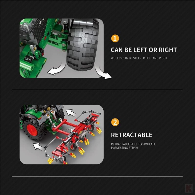 Reobrix 22015 Mechanical Tractor RC