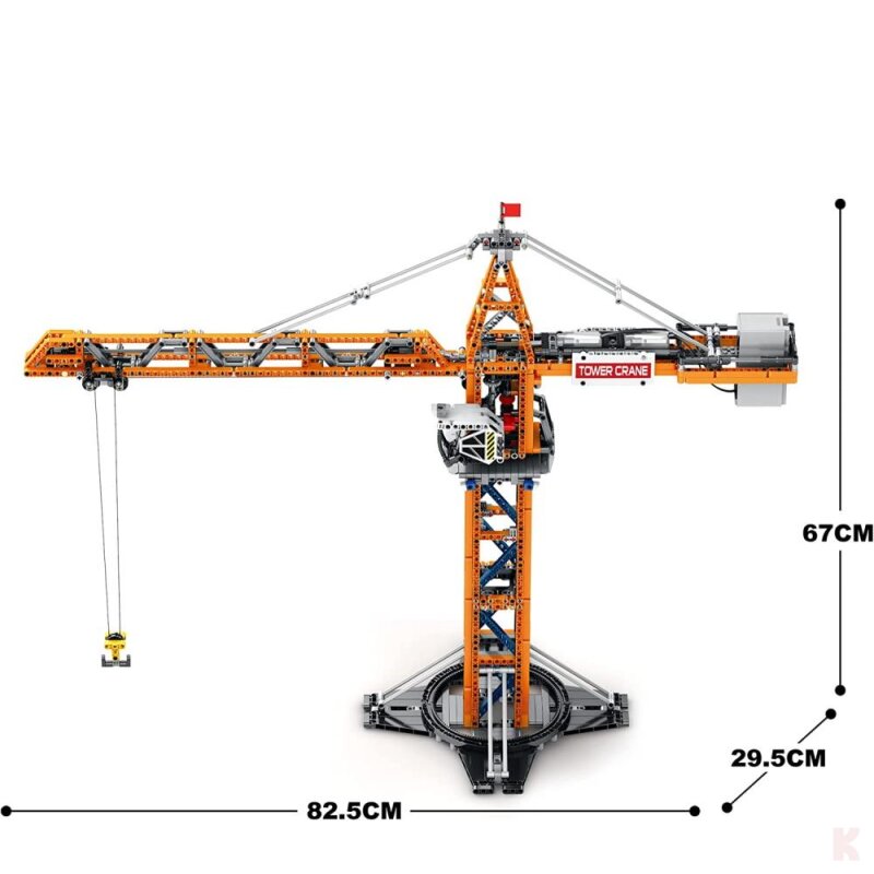 Reobrix 22013 Mechanical Turmdrehkran RC