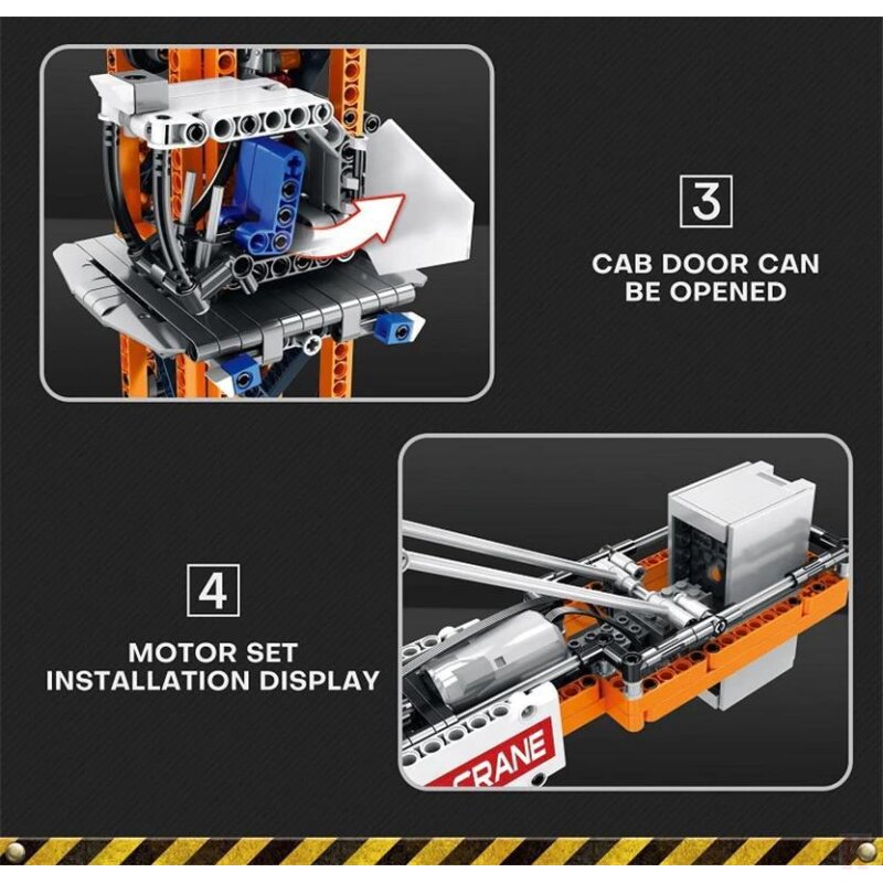 Reobrix 22013 Mechanical Turmdrehkran RC