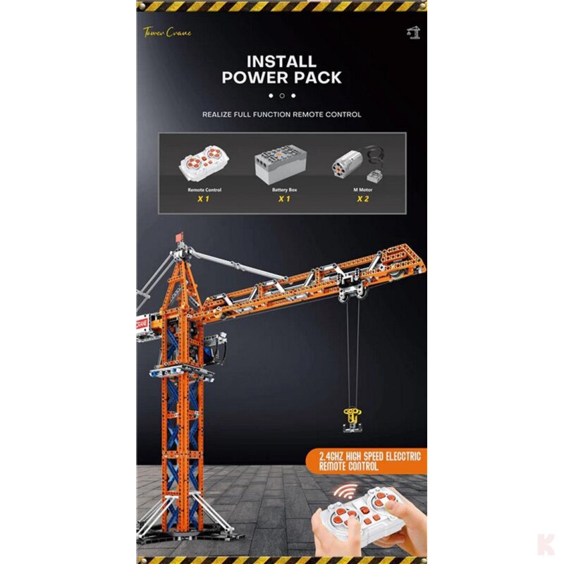 Reobrix 22013 Mechanical Turmdrehkran RC