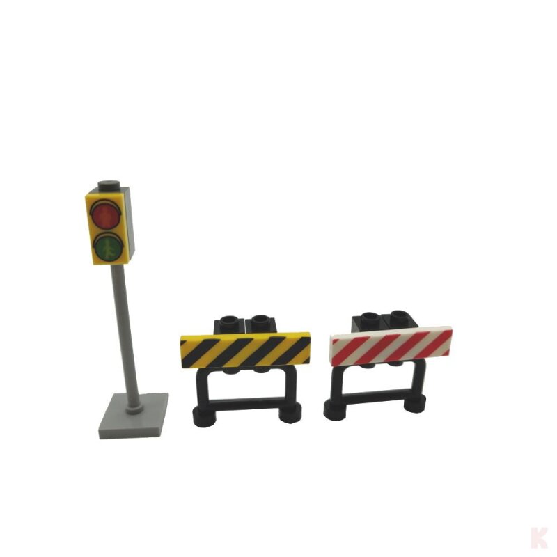 Klemos Klemmbaustein Verkehrsschilder Set