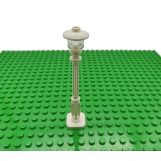 Klemos Klemmbaustein Stra&szlig;enlaterne wei&szlig;