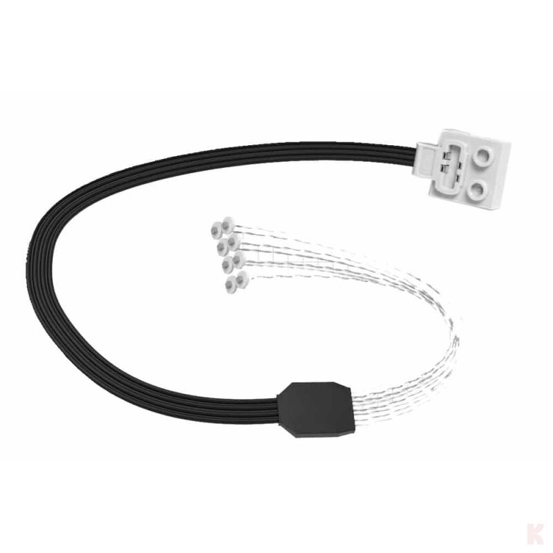 CaDA CJV3046 Klemmbaustein LED Lichtset 8 weiß Klemmbausteine