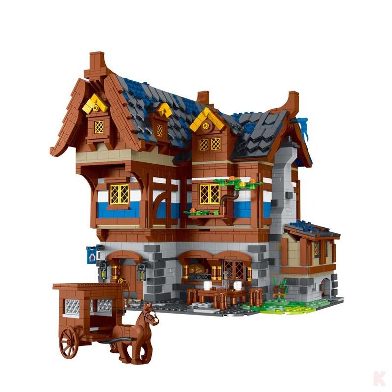 Mork 33002 Mittelalterliche Taverne Klemmbaustein