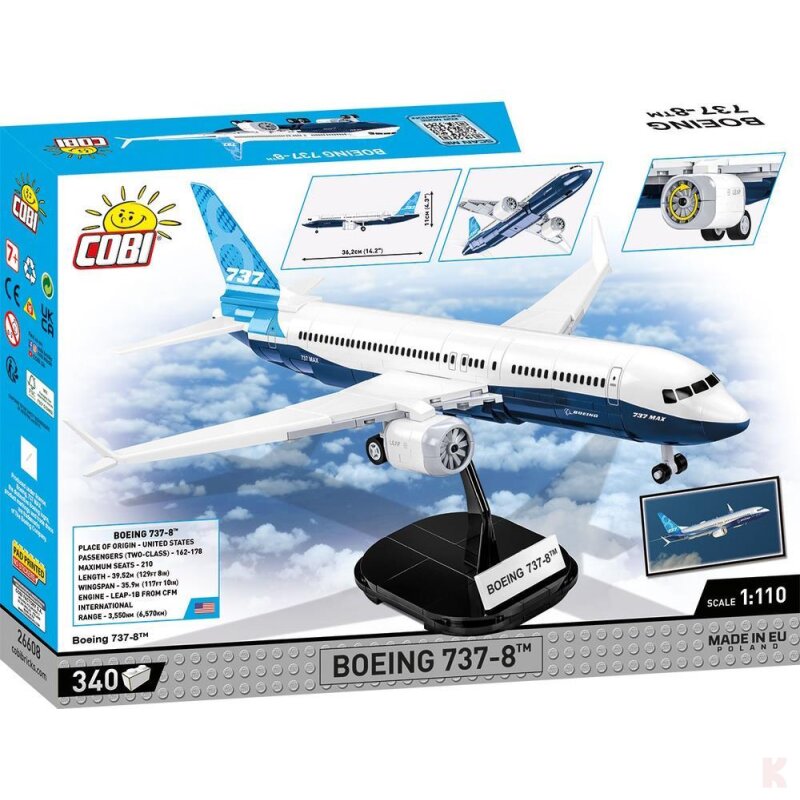 Cobi 26608 Boeing 737-8