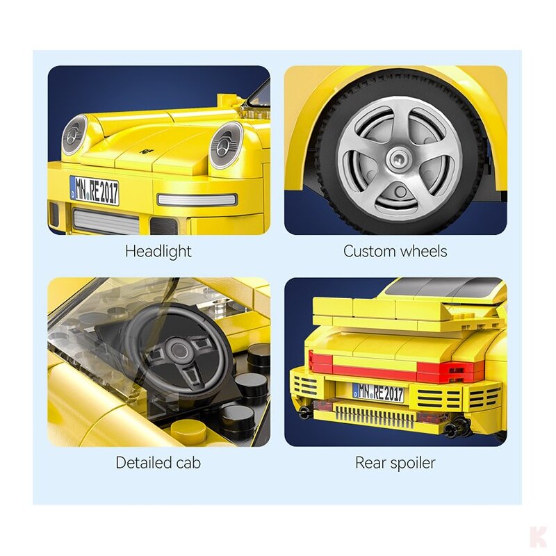 CaDA C51079W RUF Yellow Bird RC