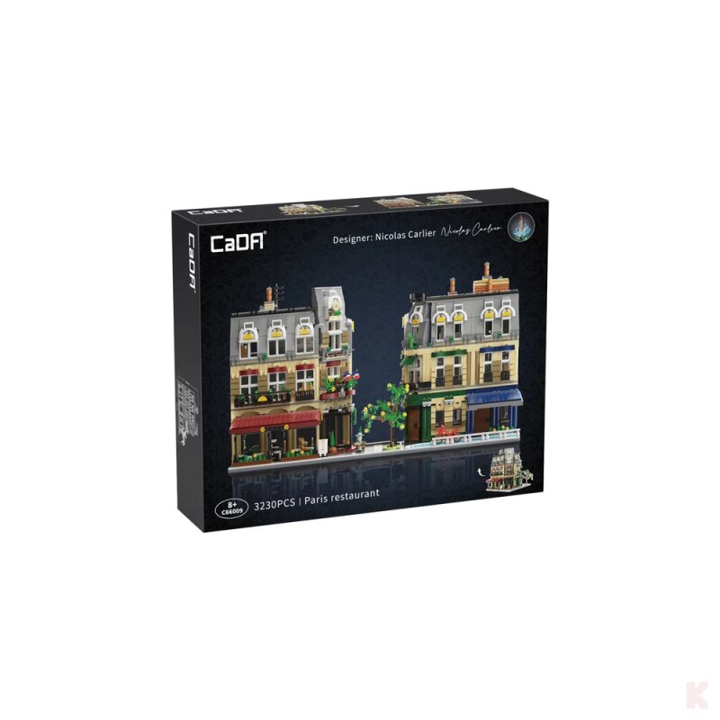 CaDA C66009W Paris Restaurant