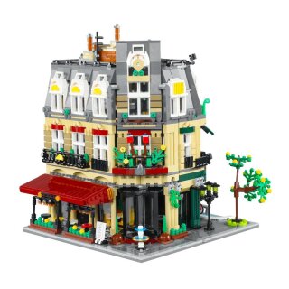 CaDA C66009W Paris Restaurant Klemmbaustein
