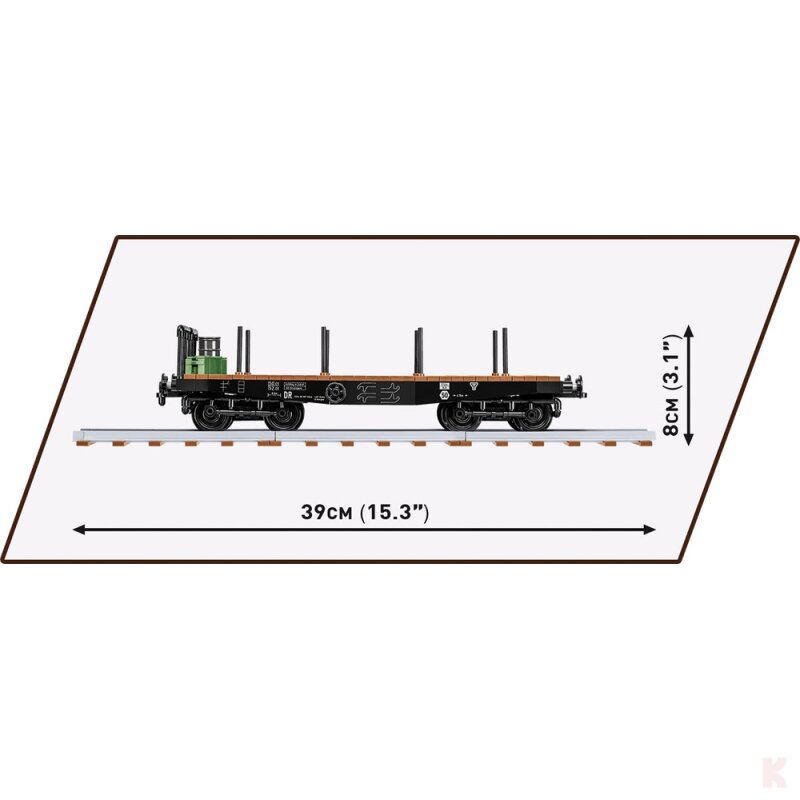 Cobi 6284 Schwerer Plattformwagen Type SSYS