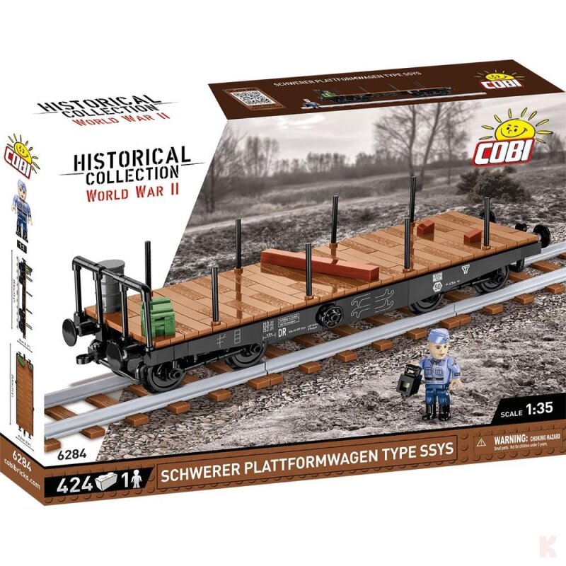 Cobi 6284 Schwerer Plattformwagen Type SSYS