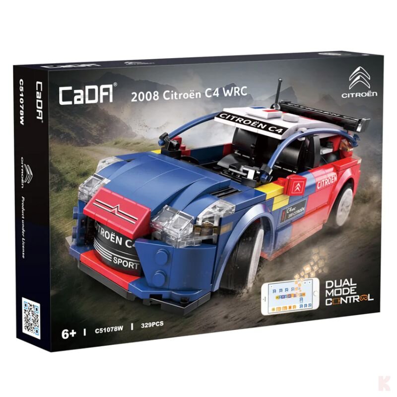 CaDA C51078W Citroën C4 WRC Rally Auto RC