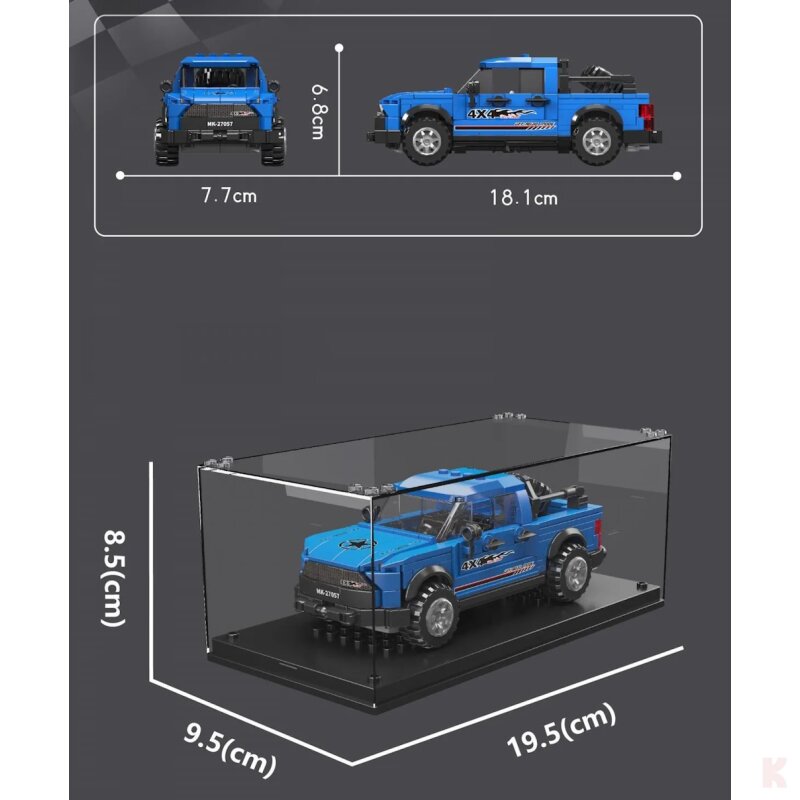 Mould King 27057 Raptor Pickup