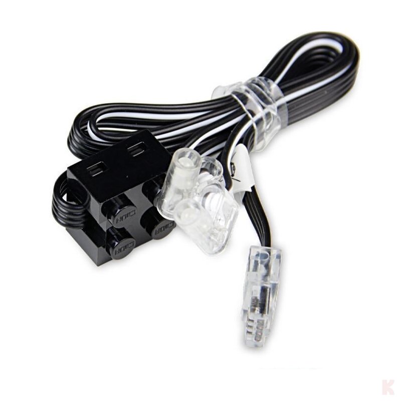 CaDA CJV3072 Klemmbaustein LED Lichtset 2 weiß Klemmbausteine
