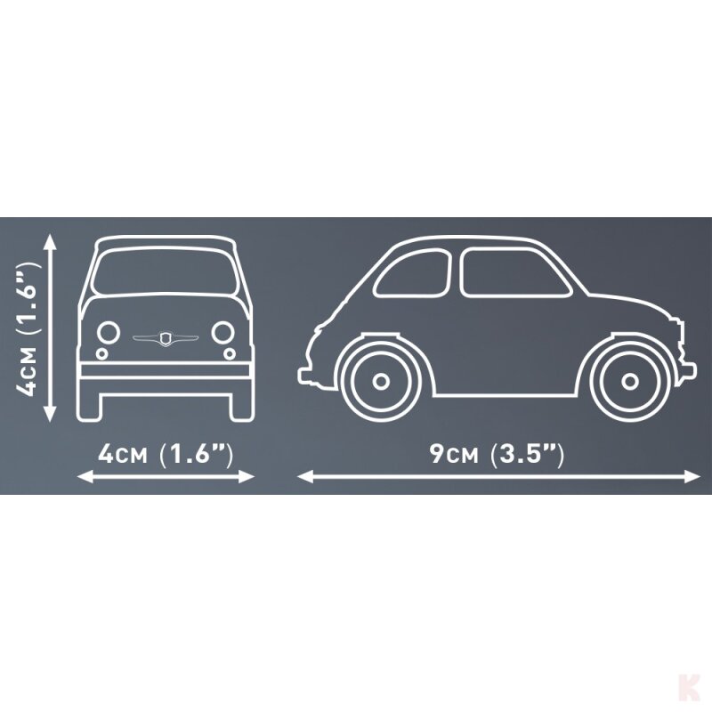 Cobi 24514 Fiat Abarth 595