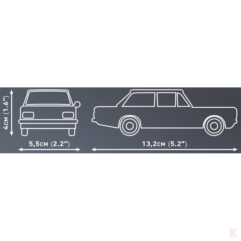 Cobi 24598 Opel Rekord C 1900L