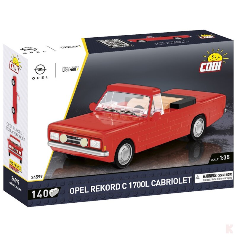 Cobi 24599 Opel Rekord C 1700L Cabriolet