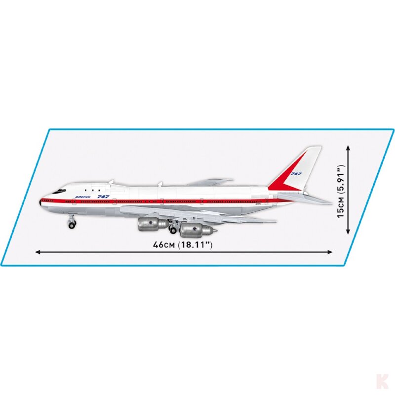Cobi 26609 Boeing 747 First Flight 1969
