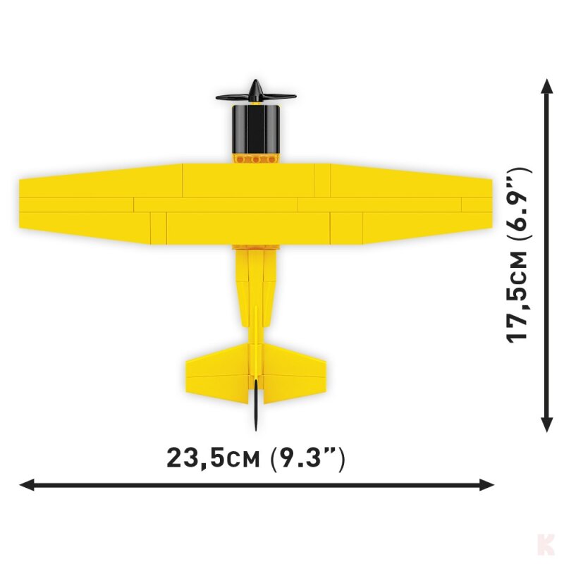 Cobi 26621 Cessna 172 Skyhawk-Yellow