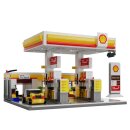 CaDA C66026W Shell Tankstelle