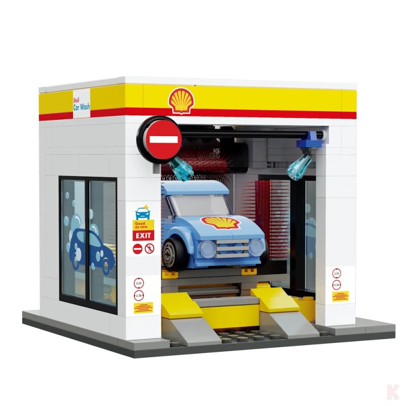 CaDA C66030W Shell Waschstraße