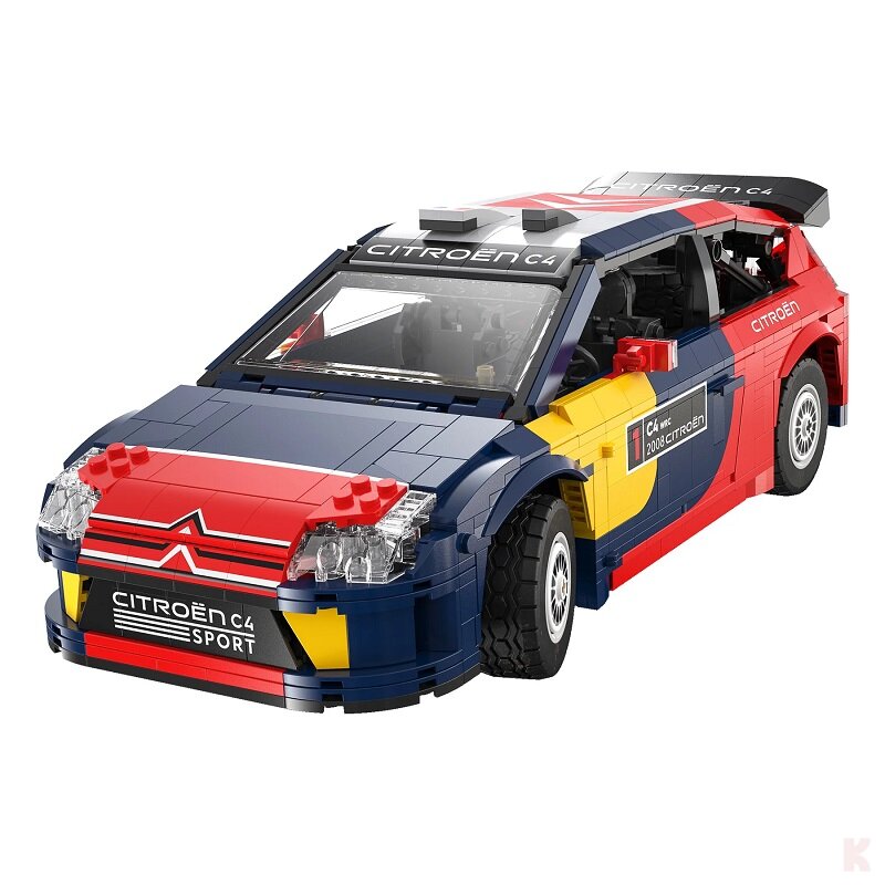 CaDA C62005W Citroën C4 WRC Klemmbaustein