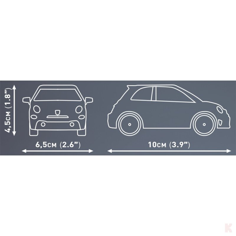 Cobi 24601 Abarth 595 Competizione