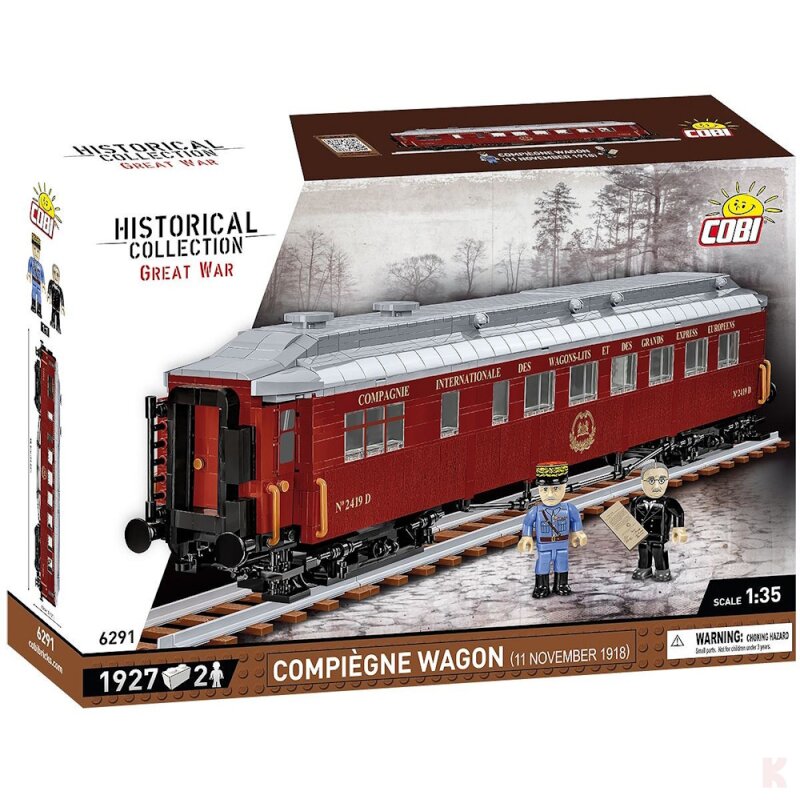 Cobi 6291 Compiègne Wagon (11. November 1918)